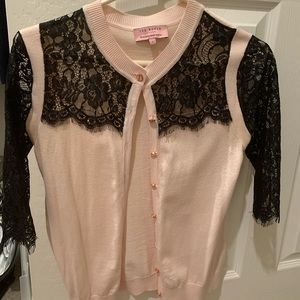 Ted baker lace cardigan